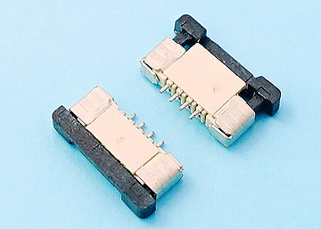 FPC 1.0mm H:2.0  Push-Pull  SMT R/A Lower Type Connector