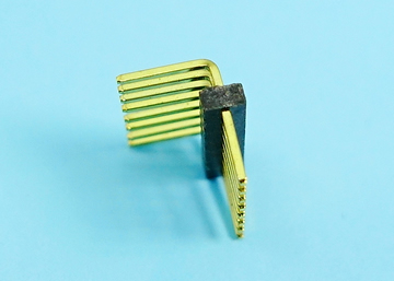 LP∕H127UGN a／c A b -1xXX 1.27mm Pin Header H:1.0 W:2.1 Single Row Up Angle DIP Type