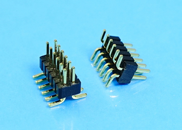 LP/H127TGN a D c - b -2xXX 1.27mm Pin Header H:2.0 W:3.4 Dual Row SMT Type
