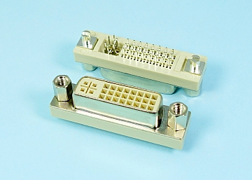 LDVI29-8V4S112AN41N0 DVI-I Connector Straight DIP  29P Socket