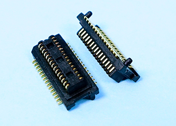 LBTB-05MAxxxC1 0.50mm(0.0197") Pitch Board To Board Male Connector  SMT Type H=2.4mm,Pegs ,CAP