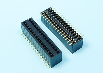 LPCB127FTG X- 6.7-2xXX 1.27mm Female Pin Header H:5.8 W:5.1 SMT Type  Dual Row