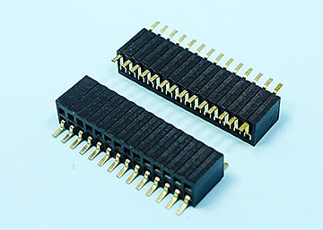 LPCB127ETEG X- 8-2xXX 1.27*1.27mm Female Pin Header H:3.45 W:4.83 SMT Side Enter Type Dual Row