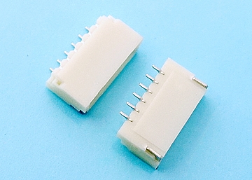 LW-SH100R-XX-SX 1.0mm Pitch Single Row Wafer , 90° SMT 