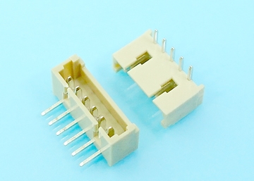 LW-MX125R-XX-D 1.25mm Pitch Single Row Wafer ,90° DIP  