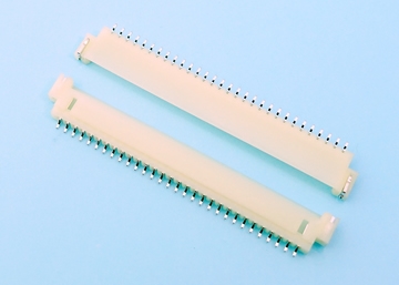 LW-DF14R-XX-S 1.25 mm Pitch  Single Row Wafer,  90° SMT ,