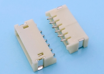 LW-ZH150R-XX-SX 1.5mm Pitch Single Row Wafer , 90° SMT 