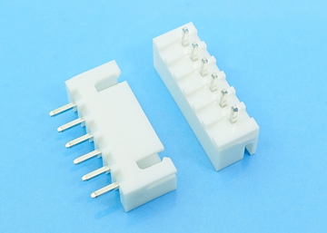 LW-XH250S-XX-X 2.5mm Pitch Single Row Wafer, 180°  DIP