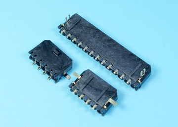 LW-MF300R-XX-S__ 3.0mm Pitch Single Row Wafer,  SMT 90°