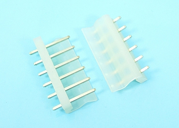 LW-MX396S-XX 3.96mm Pitch Single Row Wafer,  180° DIP