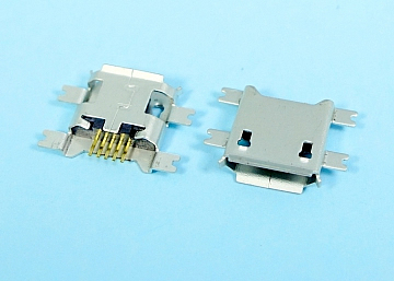 LMCUB-22TCH051A1207L MICRO USB B TYPE 5Pin Female SMT Board Cut Type