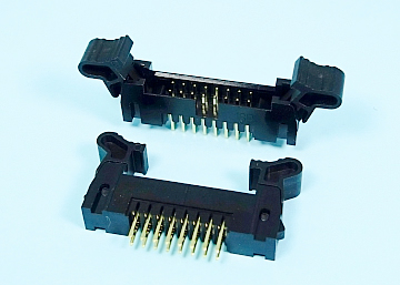 LBHE200S-XX 2.0 mm Pitch Box Header With Short Latches  Straight Type