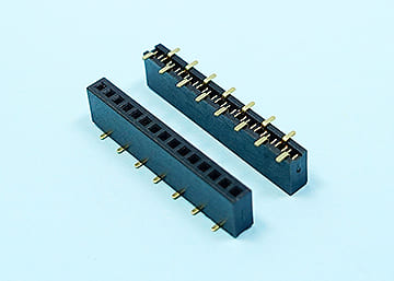 LPCB127BTG X-3.7-1xXX XT 1.27mm Female Header H:4.3 W:2.2 SMT Type Single Row