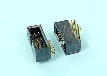 LBH127R-XX 1.27  mm Pitch Box Header H:5.4 Right Angle Type