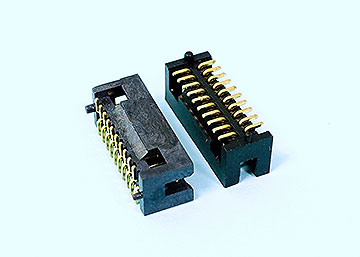 LBHN127T-XX-PH5.7 1.27 mm Pitch Box Header  H:5.7 SMT(5.5) Type, With Peg